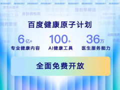 <b>容专业且气概同一；百度健康正在AIDAY上集中发布</b>